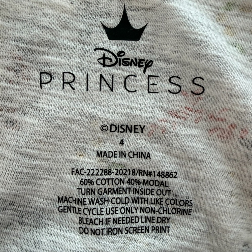 Disney x Torrid Disney Princess Tie Sleeve Tee - Torrid Size 4 (26, 4X) - Picture 13 of 14